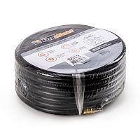 Резиновый маслостойкий воздушный шланг с фитингами Rapid, 20 бар, 15х9 мм, 25 м. AERO