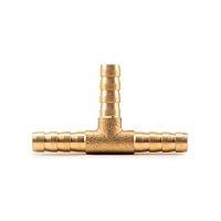 Тройник-соединитель латунный AERO ёлочка 6мм