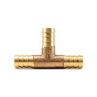 Тройник-соединитель латунный AERO ёлочка 10мм