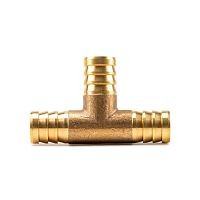 Тройник-соединитель латунный AERO ёлочка 12мм