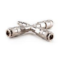 Разветвитель пневматический X-образный AERO 1 rapid "папа" х 3 rapid "мама"