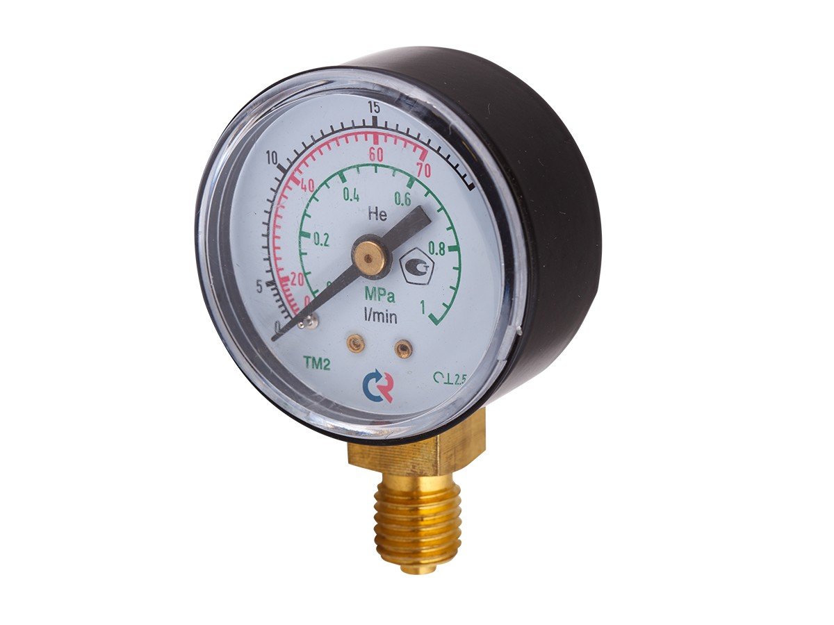 Манометр Сварог ТМ-210Р (0-70/20L/min(1,0 MПa) M12х1,5 He