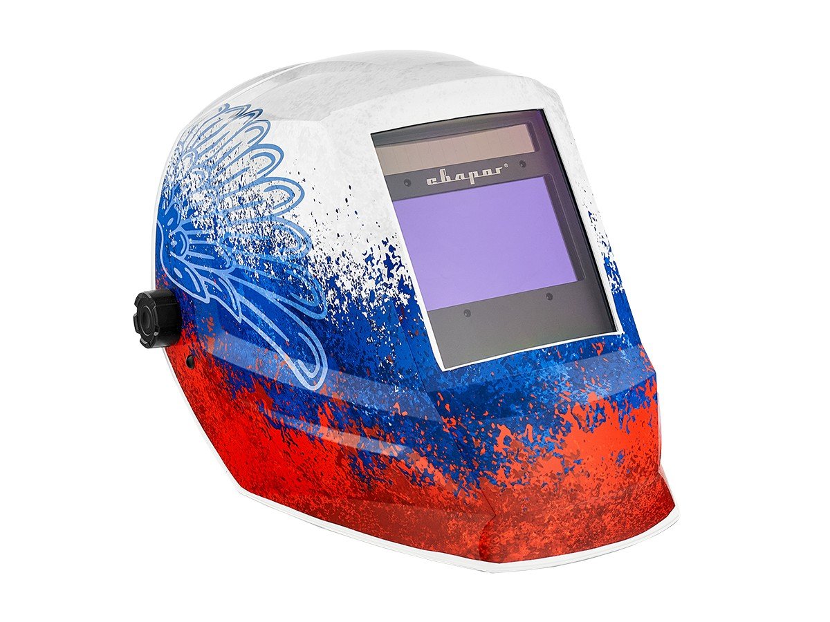 Маска сварщика Сварог TECH C50I ПАТРИОТ TRUE COLOR PLUS ®