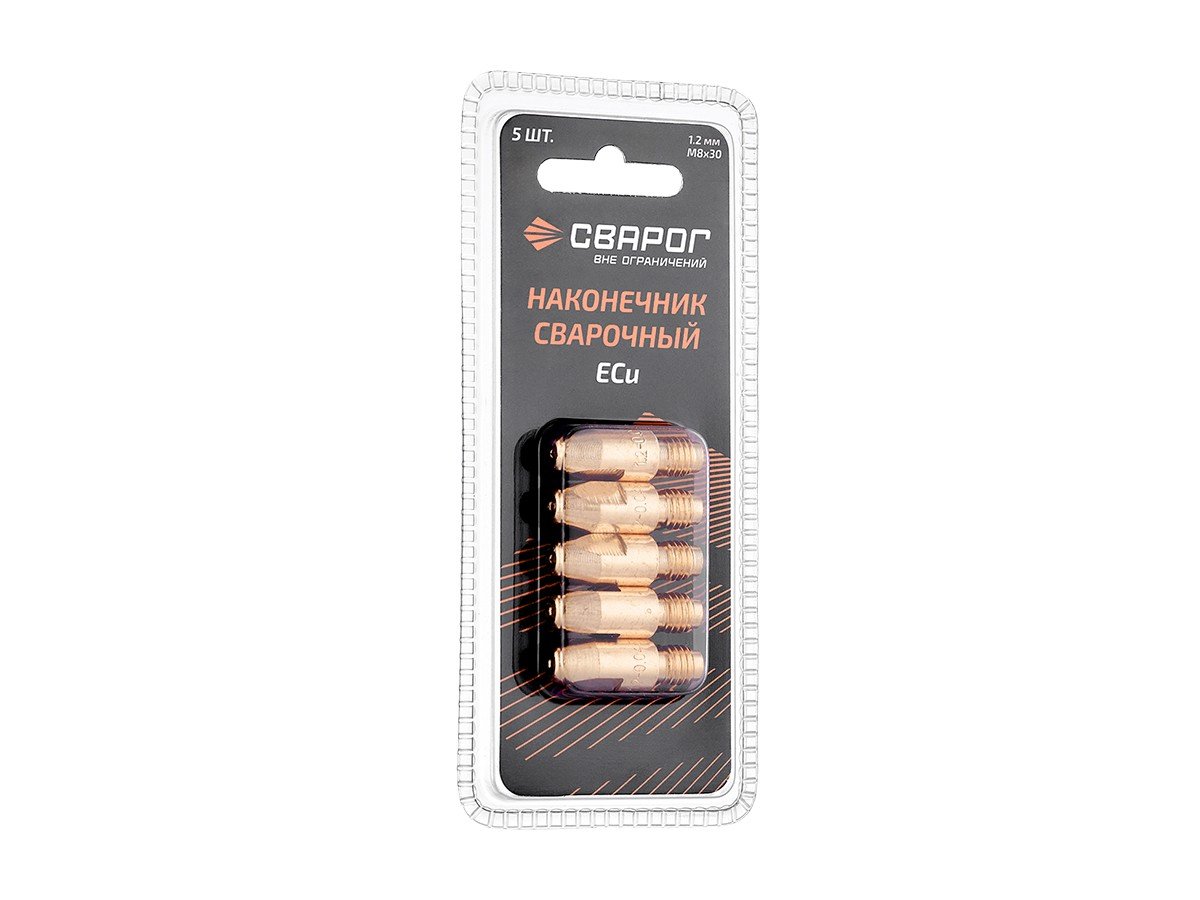 Наконечник сварочный Сварог M8×30 E-CU Ø1.2 ICU0005-12-SVA