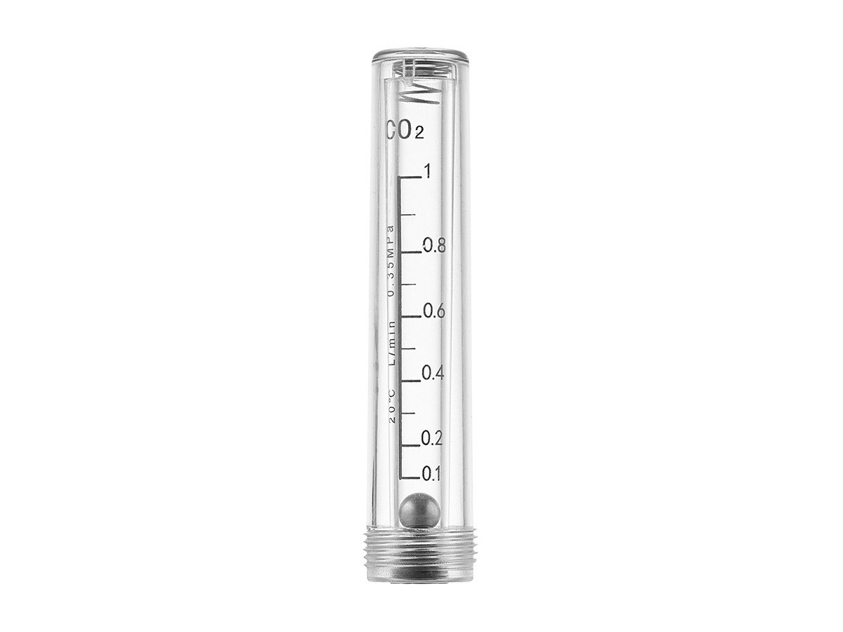 Ротаметр—колба для смесителя Ar/CO2—4Р (CO2 0-1л/мин)