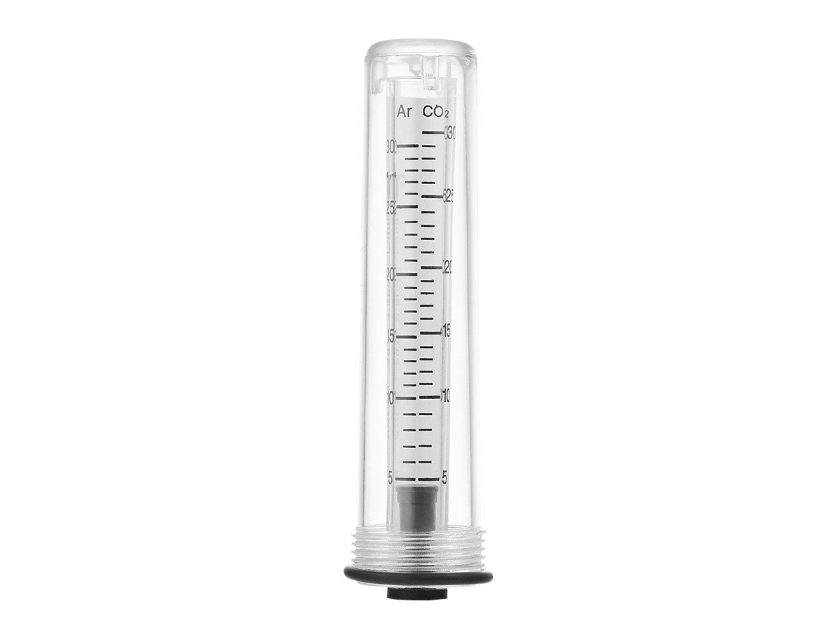 Ротаметр-колба комплект для регуляторов PRO CONTROL AR/CO2 1Р/2Р (Ar/CO2 5-30л/мин, поплавковый)